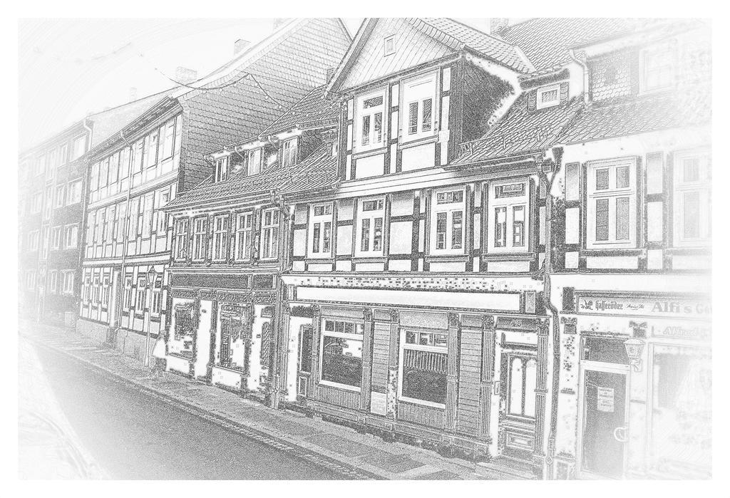 Ferienwohnung Altstadtnest 韦尼格罗德 外观 照片